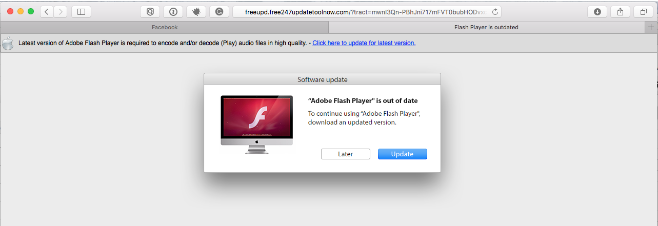 How to update adobe flash player apple